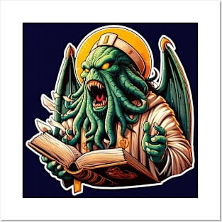 Cthulhu, our one and only saviour #2 Posters and Art